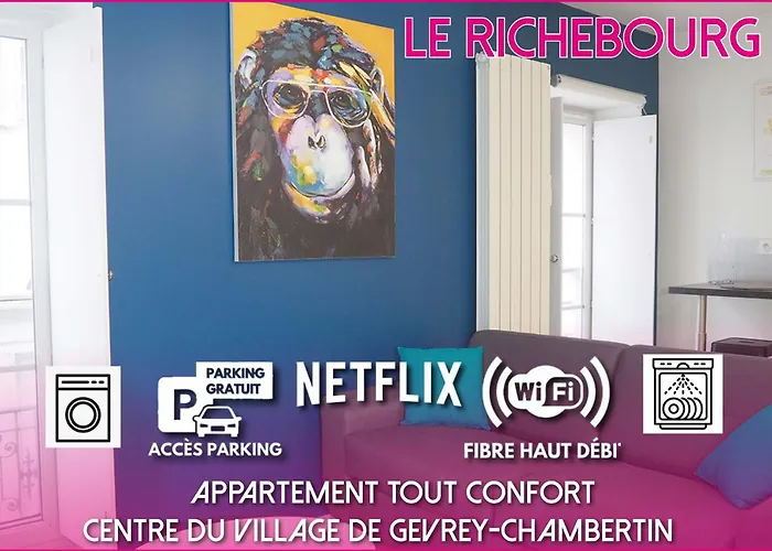 Le Richebourg - Charmant T2 Cosy, tout confort
